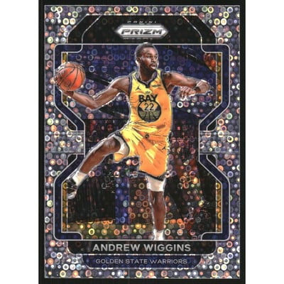 2021-22 Panini Prizm Prizms Fast Break #155 Andrew Wiggins