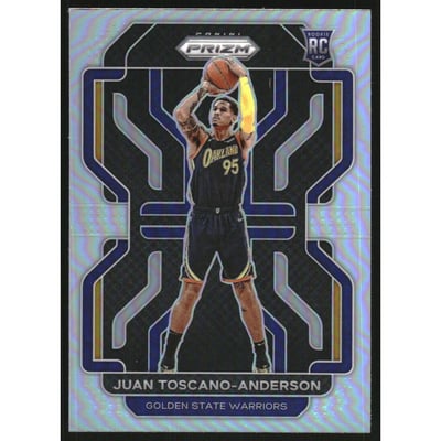2021-22 Panini Prizm Prizms Silver #295 Juan Toscano-Anderson