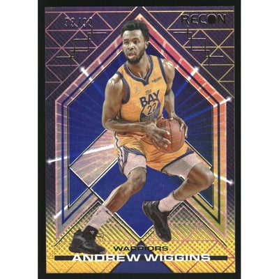 2021-22 Panini Recon Holo Blue #52 Andrew Wiggins