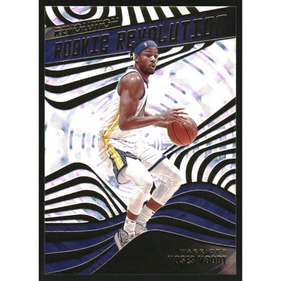 2021-22 Panini Revolution Rookie Revolution Fractal #20 Moses Moody