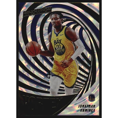2021-22 Panini Revolution Vortex Fractal #3 Jonathan Kuminga