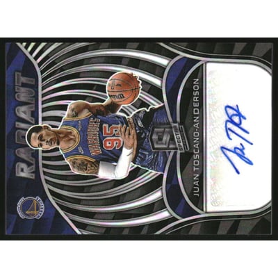 2021-22 Panini Spectra Radiant Signatures #3 Juan Toscano-Anderson/99
