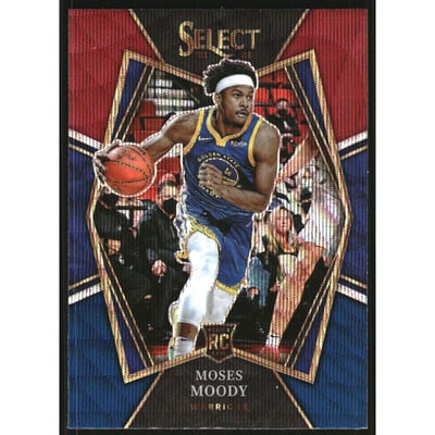 2021-22 Select Prizms Tri-Color #187 Moses Moody