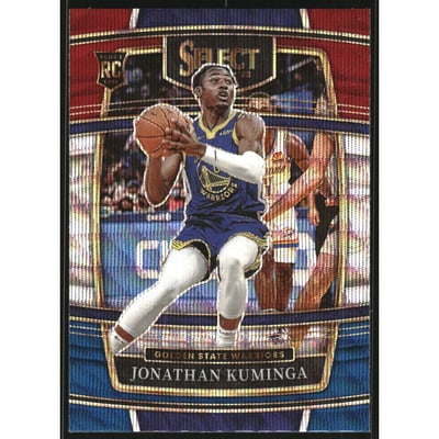 2021-22 Select Prizms Tri-Color #28 Jonathan Kuminga