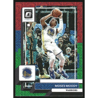 2022-23 Donruss Optic Choice Red and Green #88 Moses Moody