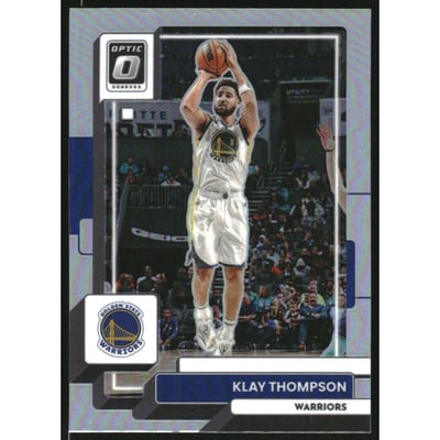 2022-23 Donruss Optic Holo #71 Klay Thompson