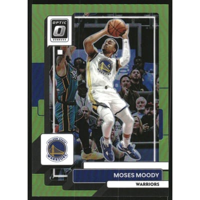 2022-23 Donruss Optic Lime Green #88 Moses Moody
