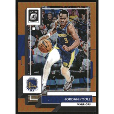2022-23 Donruss Optic Orange #100 Jordan Poole