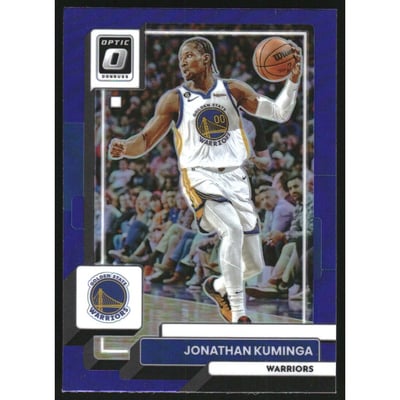 2022-23 Donruss Optic Purple #102 Jonathan Kuminga
