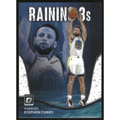 2022-23 Donruss Optic Raining 3s #1 Stephen Curry
