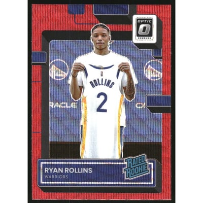 2022-23 Donruss Optic Red Wave #211 Ryan Rollins RR