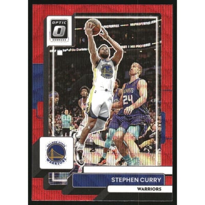 2022-23 Donruss Optic Red Wave #96 Stephen Curry