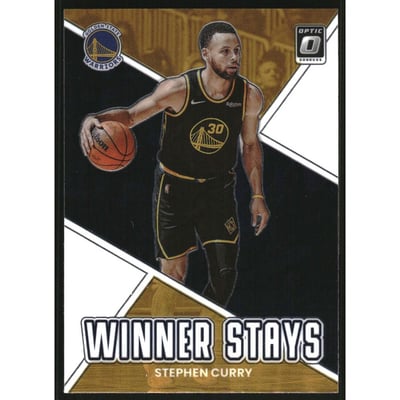 2022-23 Donruss Optic Winner Stays #18 Stephen Curry