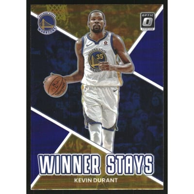 2022-23 Donruss Optic Winner Stays Purple #14 Kevin Durant
