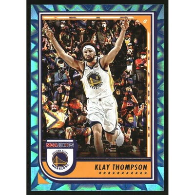 2022-23 Hoops Teal Explosion #224 Klay Thompson