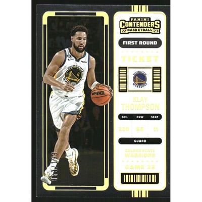 2022-23 Panini Contenders First Round Ticket #79 Klay Thompson