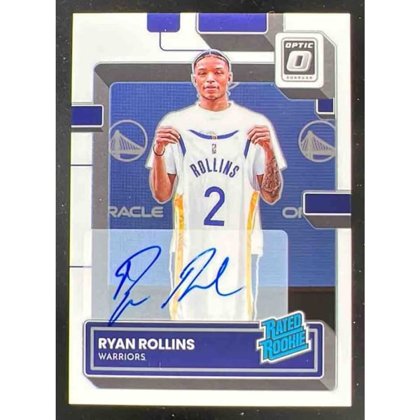 2022-23 Panini Donruss Optic Rated Rookies Signatures #211 Ryan 