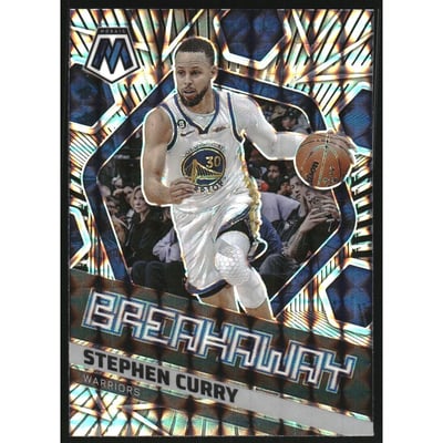 2022-23 Panini Mosaic Breakaway Mosaic #3 Stephen Curry