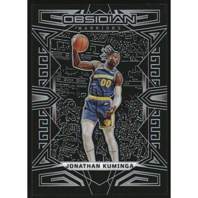 2022-23 Panini Obsidian #17 Jonathan Kuminga