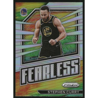 2022-23 Panini Prizm Fearless Prizms Silver #15 Stephen Curry