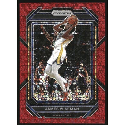 2022-23 Panini Prizm Prizms Fast Break Red #100 James Wiseman