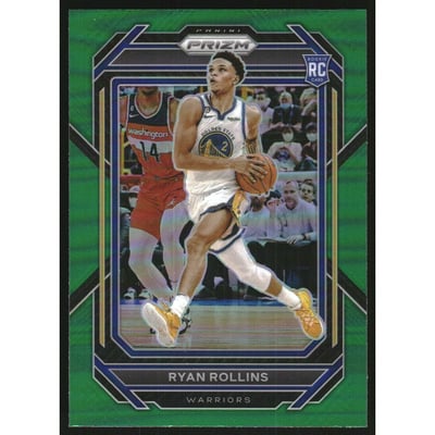 2022-23 Panini Prizm Prizms Green #229 Ryan Rollins