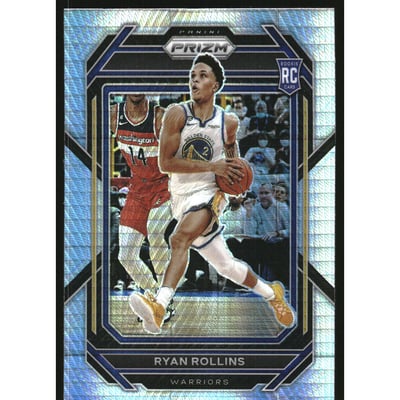 2022-23 Panini Prizm Prizms Hyper #229 Ryan Rollins
