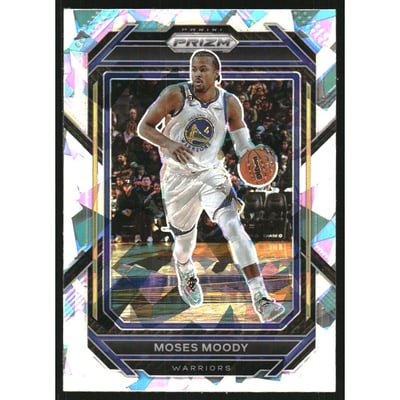 2022-23 Panini Prizm Prizms Ice #103 Moses Moody