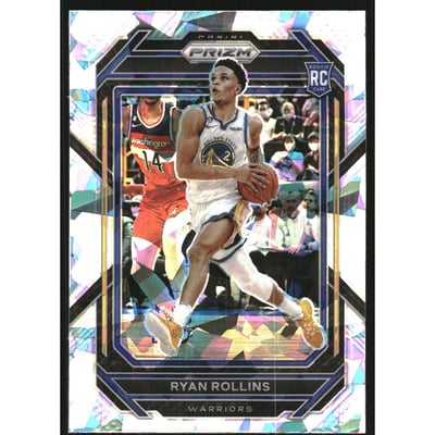 2022-23 Panini Prizm Prizms Ice #229 Ryan Rollins