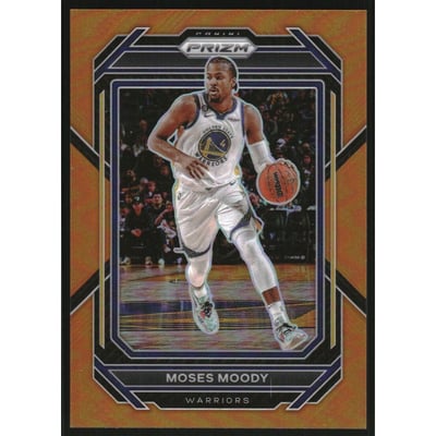 2022-23 Panini Prizm Prizms Orange #103 Moses Moody