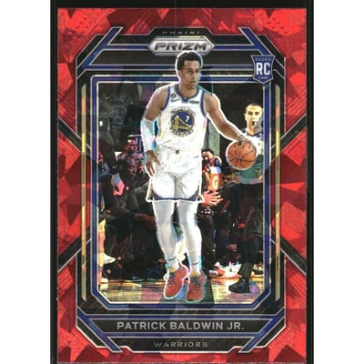 2022-23 Panini Prizm Prizms Red Ice #242 Patrick Baldwin Jr.