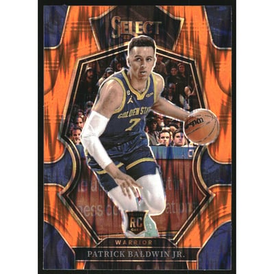 2022-23 Select Prizms Orange Flash #193 Patrick Baldwin Jr.