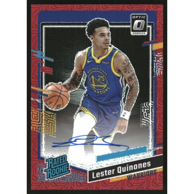 2023-24 Donruss Optic Choice #266 Lester Quinones RR AU