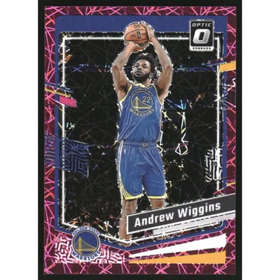 2023-24 Donruss Optic Pink Velocity #200 Andrew Wiggins