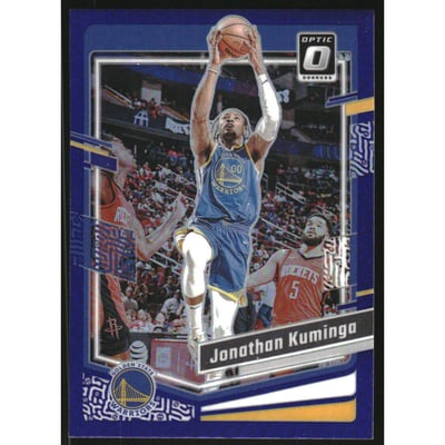2023-24 Donruss Optic Purple #143 Jonathan Kuminga