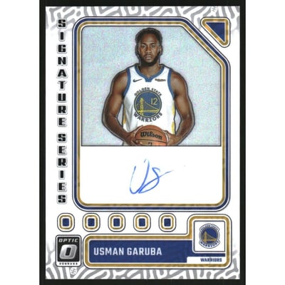 2023-24 Donruss Optic Signature Series #87 Usman Garuba