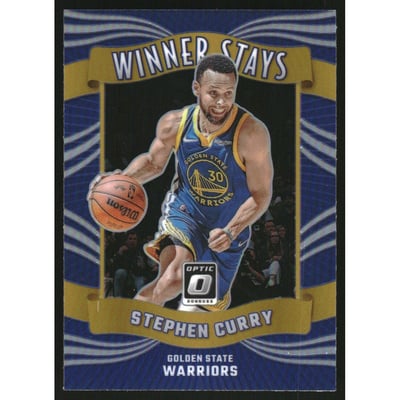 2023-24 Donruss Optic Winner Stays Holo #16 Stephen Curry
