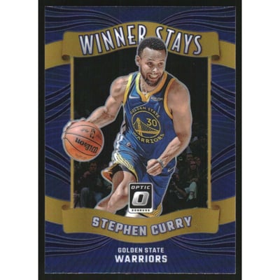 2023-24 Donruss Optic Winner Stays Purple #16 Stephen Curry