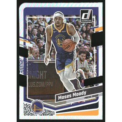 2023-24 Donruss Press Proof Silver Die-Cut #84 Moses Moody