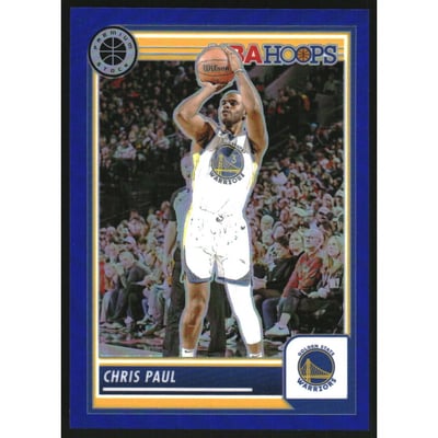 2023-24 Hoops Premium Stock Blue Prizm #134 Chris Paul