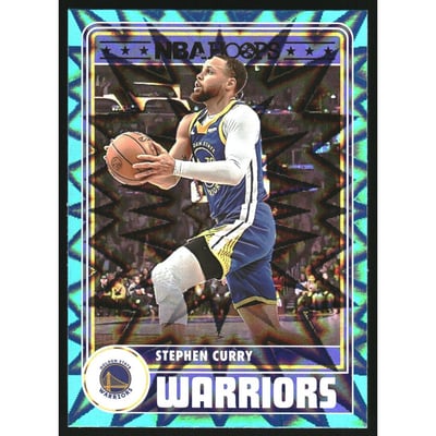 2023-24 Hoops Teal Explosion #292 Stephen Curry