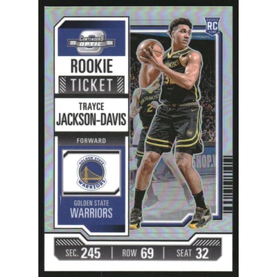 2023-24 Panini Contenders Optic Rookies Silver #14 Trayce Jackson-Davis