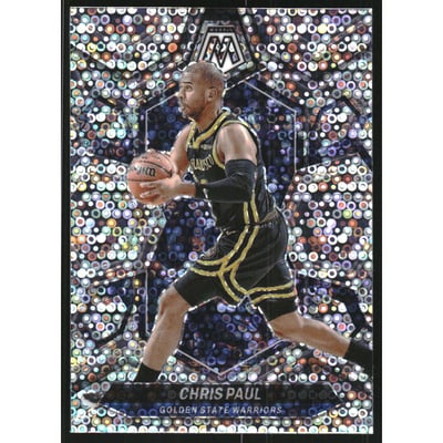 2023-24 Panini Mosaic Mosaic Fast Break Silver #136 Chris Paul