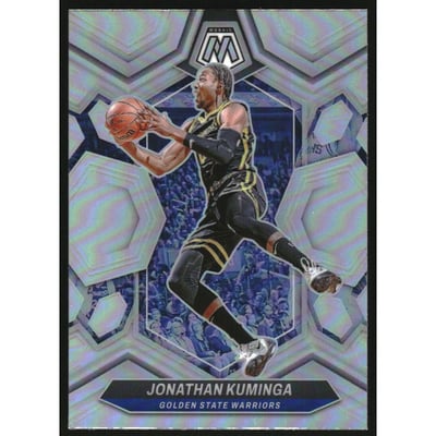 2023-24 Panini Mosaic Silver #22 Jonathan Kuminga
