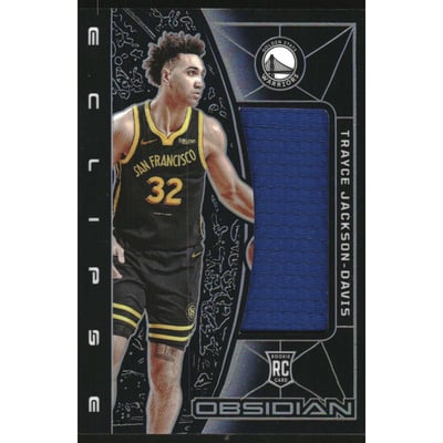 2023-24 Panini Obsidian Eclipse Materials #24 Trayce Jackson-Davis