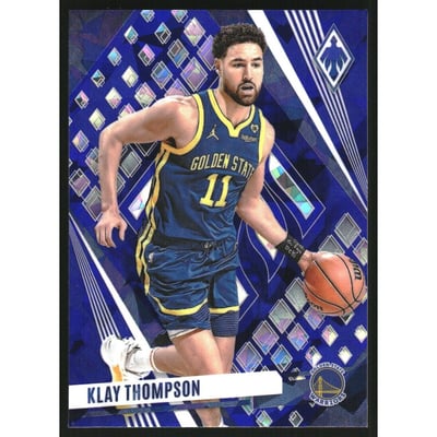 2023-24 Panini Phoenix Blue Ice #164 Klay Thompson