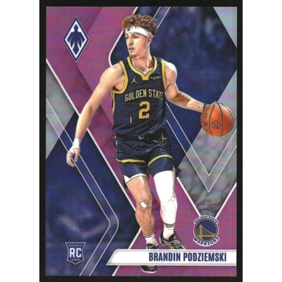2023-24 Panini Phoenix Pink #295 Brandin Podziemski