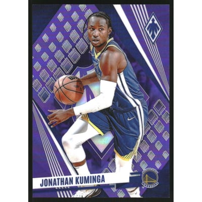 2023-24 Panini Phoenix Purple #112 Jonathan Kuminga