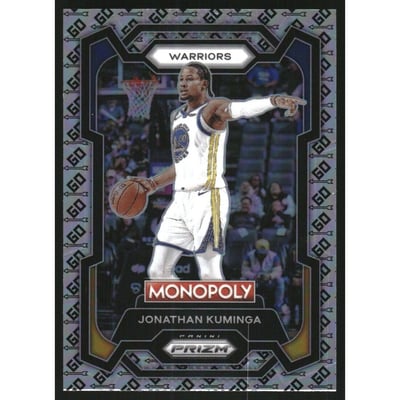 2023-24 Panini Prizm Monopoly Go #30 Jonathan Kuminga