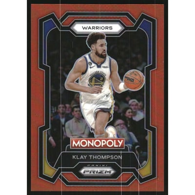 2023-24 Panini Prizm Monopoly Orange #29 Klay Thompson